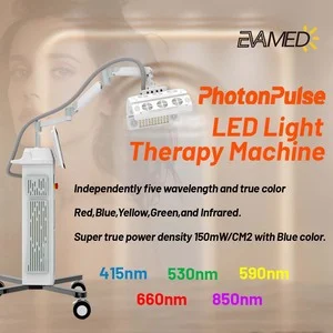5 Colors PDT LED Facial Light Therapy Phototherapy Skin Rejuvenation LED Mask Machine for Skin and Body Care