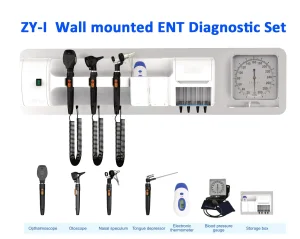 Medical Equipment Model: Zy-I Wall Mounted Ent Diagnostic Set Hospital