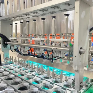 GF-4 Plastic Water Cup Washing Filling Sealing Machine