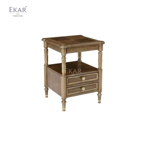 Hand-Carved Luxury Nightstand