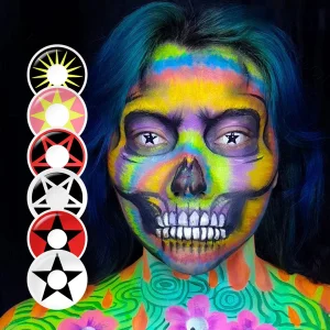 Free Shipping Pseyeche Cosplay Contact Lens Halloween Contact Lenses Eye Contacts Cosplay Lentes De Contacto Halloween