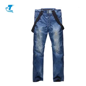 Calças de snowboard impermeáveis para homens