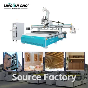 آلة توجيه CNC عمودية للحفر