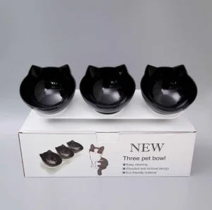 Ergonomic Tilted Cat Bowl