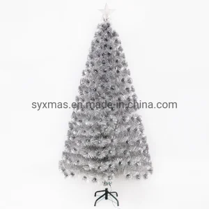 9.8FT/300cm Fiber Optic Christmas Tree New Year Gifts Artificial Xmas Tree Wall Hanging Ornaments Christmas Decoration for Home