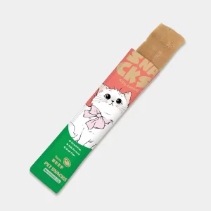 Human-Grade Non-Sticky Flavorful Cat Strips Pet Products Treat for Kittens
