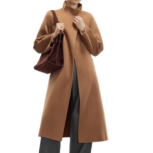 Camel Longline Overcoat