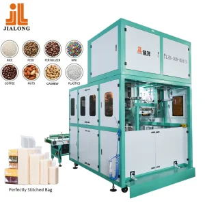 Vibratory Vacuum Sealer for Cashew Bricks