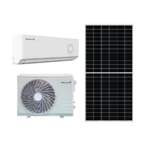 Whisper-Silent Solar Power Air Conditioner with Wi-Fi