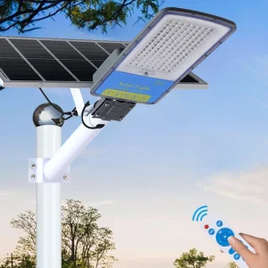 12V Molde de fundición a presión 30W Luz de calle LED solar para exteriores