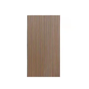 Elegant Wooden Acoustic Wall Panels for Sound Absorption