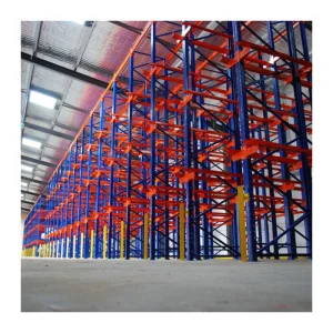 Mracking Manufacturer's Industrial Drive-In Racking System Free Design Low Steel Shelves Garage Storage Corrosion Protection