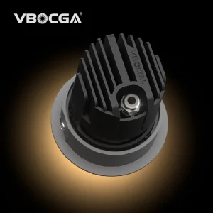 7W 12W LED Downlight Deep Honeycomb Recessed Light Die Cast Aluminum Home Use Warm White Color Temperature Down Light