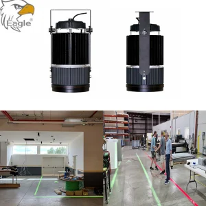 Proyector lineal LED ajustable de haz flexible de línea recta para suelos industriales de alta visibilidad