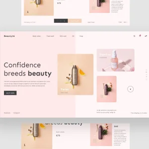 Cosmetics Web Design &amp; Development | Beauty and Wellness Ecommerce Store with SEO and 24/7 Support