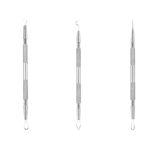 2-in-1 Pimple Extractor Tool Surgical Stainless Steel
