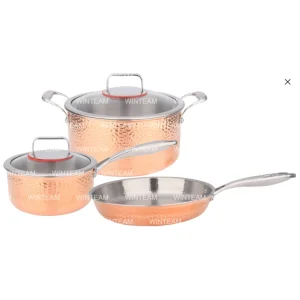 Multifunction Multi Ply Copper Cookware Set