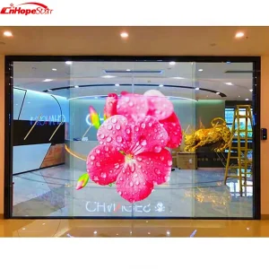 Indoor Outdoor P4 P5 P6 P8 Transparent LED Screen Display for Glass Window