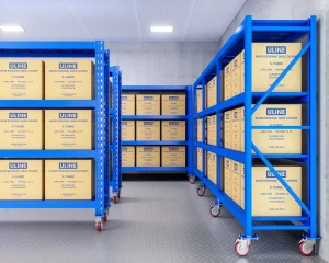 Warehouse Storage Medium Duty 300kg 180KG Racking System Storage Shelving Metal Wheel Storage Rack