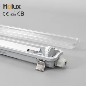 Pass 0.63m Drop Tested Fool-proof Wiring 3-Year IP65 IK08 Waterproof Warehouse LED Tri-proof Light