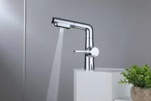 Pull Down Basin Mixer