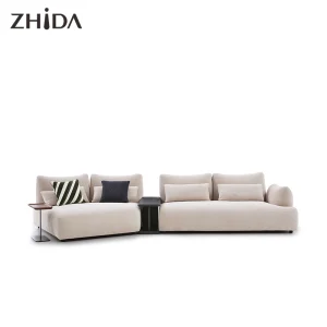 White Modular Sectional Sofa