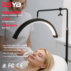 Professional Beauty LED Half Moon Lamp