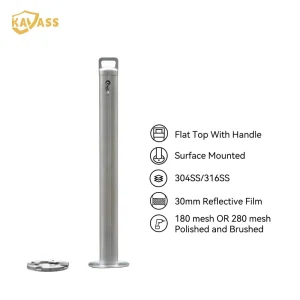 OEM KAVASS Stainless Steel Removable Bollard
