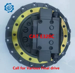 Excavator Walking Motor Traveling Motor for Cat320c Excavator Hydraulic Motor with Reducer Final Drive