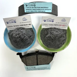 Focus on Friction Materials of Steel Wool Fiber D1-60 for Manufacturing Brake Pads