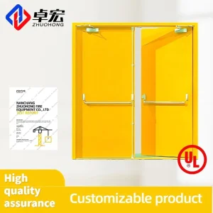 30/90/120/180 Minutes Fire Rating UL Certified Fire Rated Door with Multiple Frame and Leaf Solutions
