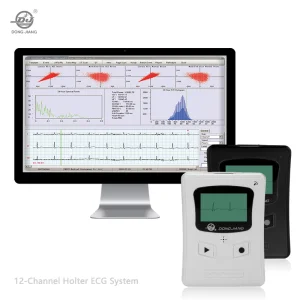 Equipo Médico Altamente Confiable 12 Canal 24 Monitor Holter de ECG/EKG de Hora
