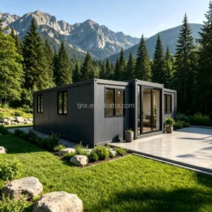 Finished Prefabricated Folding House Luxury Modular Prefab