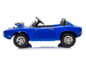 Classic Electric Car for Kids with Remote Control and Spray Feature