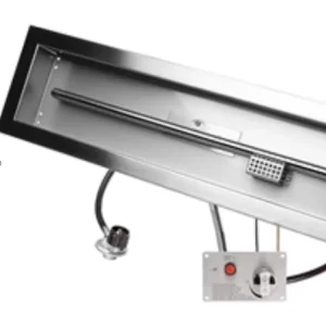 Rectangular Embedded Brazier Burner