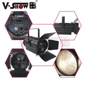 Vshow Fsp300 Zoom Spot LED Lighting 300W LED Fresnel Spotlight Studio Lights