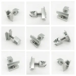 Aluminum Alloy Tile Photovoltaic Solar Panel Mounting Bracket Kit