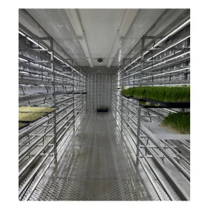 Agg 40 Hq Hydroponic Container Gardening Vertical Hydroponic Container Farm Integrated Cargo Aquaculture System Metal Direct Shipping Integrated Cargo