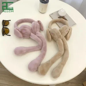 Cute Rabbit Moving Earmuff