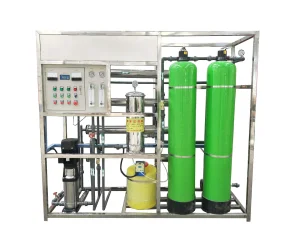 UV Ozone Integrated RO Reverse Osmosis Water Treatment Equipment with PLC Controlled Pressure Vessel and 1 Year Warranty
