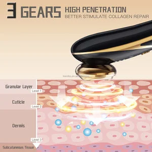 Electronic Beauty 4 In 1 Rf Machine Skin Problem Solving Face Beauty Health Massage Equipment Facial Massager Vibration Tools