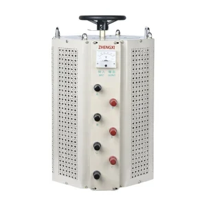 380V Input 0-430V Output Manual Adjustment Voltage Regulator Transformer Three Phase AC