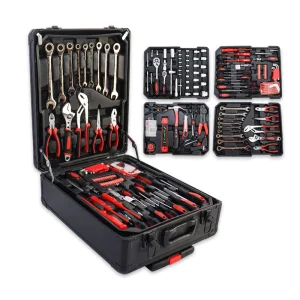 RYNEX Factory High Quality Case 187pcs Hand Tool Set