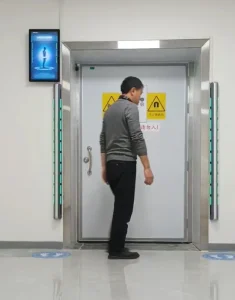 Hospital MRI Room Door Sensor Monitoring Ferromagnetic Detection System