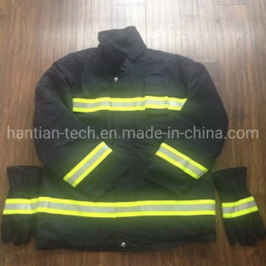 Venta directa de fábrica cubierta de protección ropa robótica resistente al calor ropa ignífuga