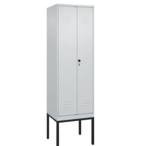 Durable Steel Mudroom Locker with Integrated Bench Storage Solution