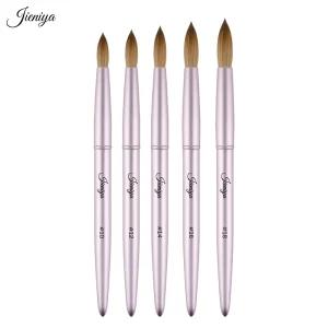 Nail Brush Manufacturer Wholesale Pink Metal Handle