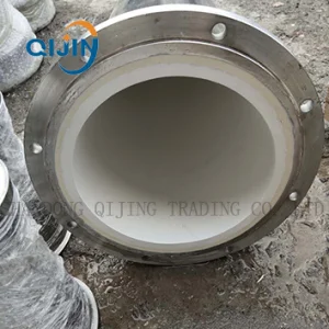 High Hardness Alumina Ceramic Lined Pipe Used in Coal-Fuel Power Plant