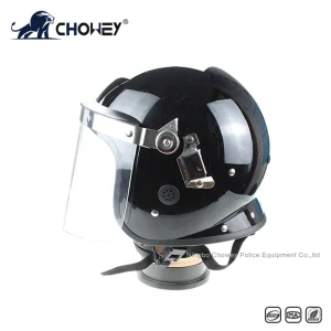 Good Quality Protection Black Anti Riot Combat Helmet Ah1001