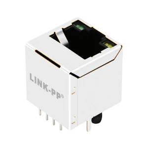 Vertical Gigabit Ethernet RJ45 Female Connector